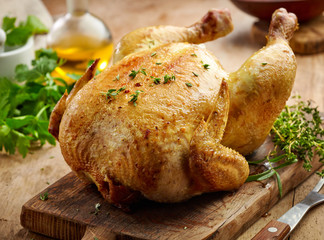 whole roasted chicken