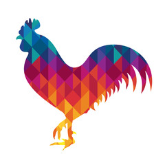 Happy New Year 2017 with Rooster