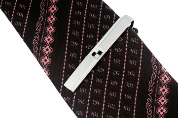 Necktie with tie-pin