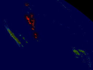 Vanuatu from space