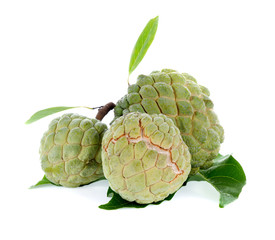 Sugar Apple on white background