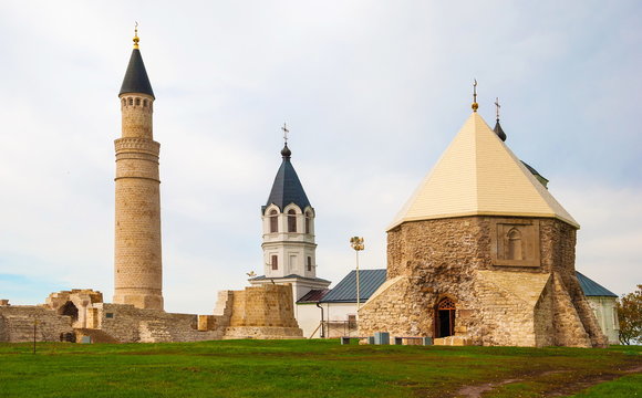 Remains of the ancient city of Bulgar in Tatarstan
