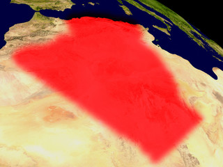 Algeria from space