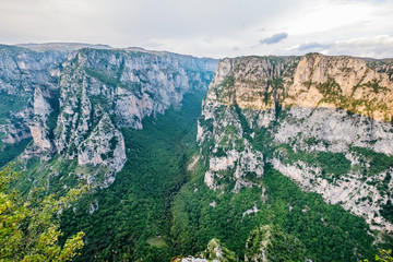 Fototapeta na wymiar Vikos Gorge. Zagoria, Greece