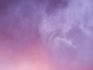 Evening cloudy sky/Evening cloudy sky