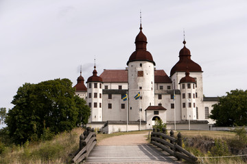 Fototapeta na wymiar Schloss Läckö am Vänern See in Schweden