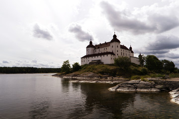 Naklejka na ściany i meble Schloss Läckö am Vänern See in Schweden
