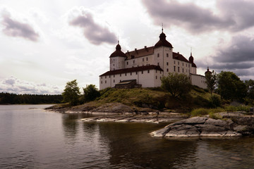 Fototapeta na wymiar Schloss Läckö am Vänern See in Schweden