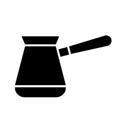 jezve turkish coffe pot black icon