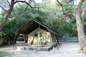 Holidays in the tent in Namibia, Africa