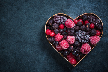 Love for frozen berries