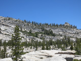 Fototapeta na wymiar Tioga pass, Olmsted Point, Yosemite, USA 