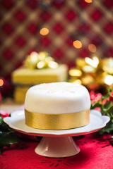Christmas rich fruit cake