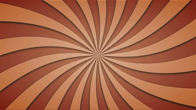 Footage animated background of rotating beams. loopable 4k video.