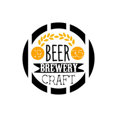 Beer Brewery Logo Design Template