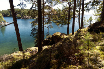 Am Vänern See in Schweden