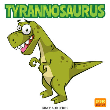 Dinosaur tyrannosaurus cartoon