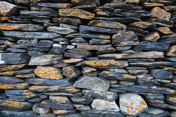 Stone wall detail