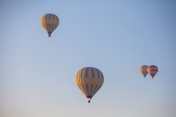 Hot air balloons in Cappadocia