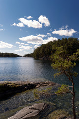 Am Vänern See in Schweden