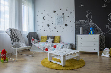 Bring stars into a child room