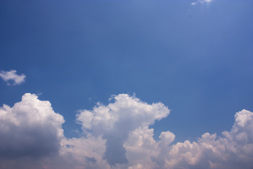 Beautiful Cloudy sky background.