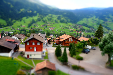 Fototapeta na wymiar スイスの風景