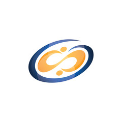 Infinity Logo Modern Vector Icon