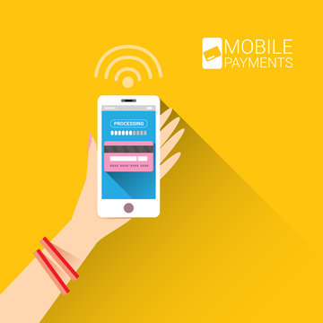 Flsmartphone processing of mobile payments