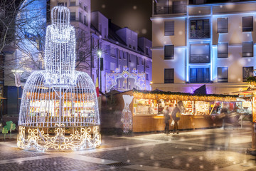 Montbéliard Lumières de Noël