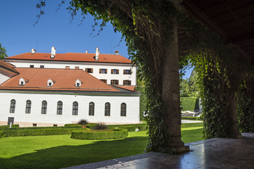 Fototapeta na wymiar Palace of Ambras, Innsbruck, Austria