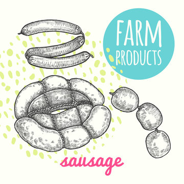 Farmer's sausage product.