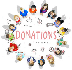 Donations Charity Foundation Support Concept