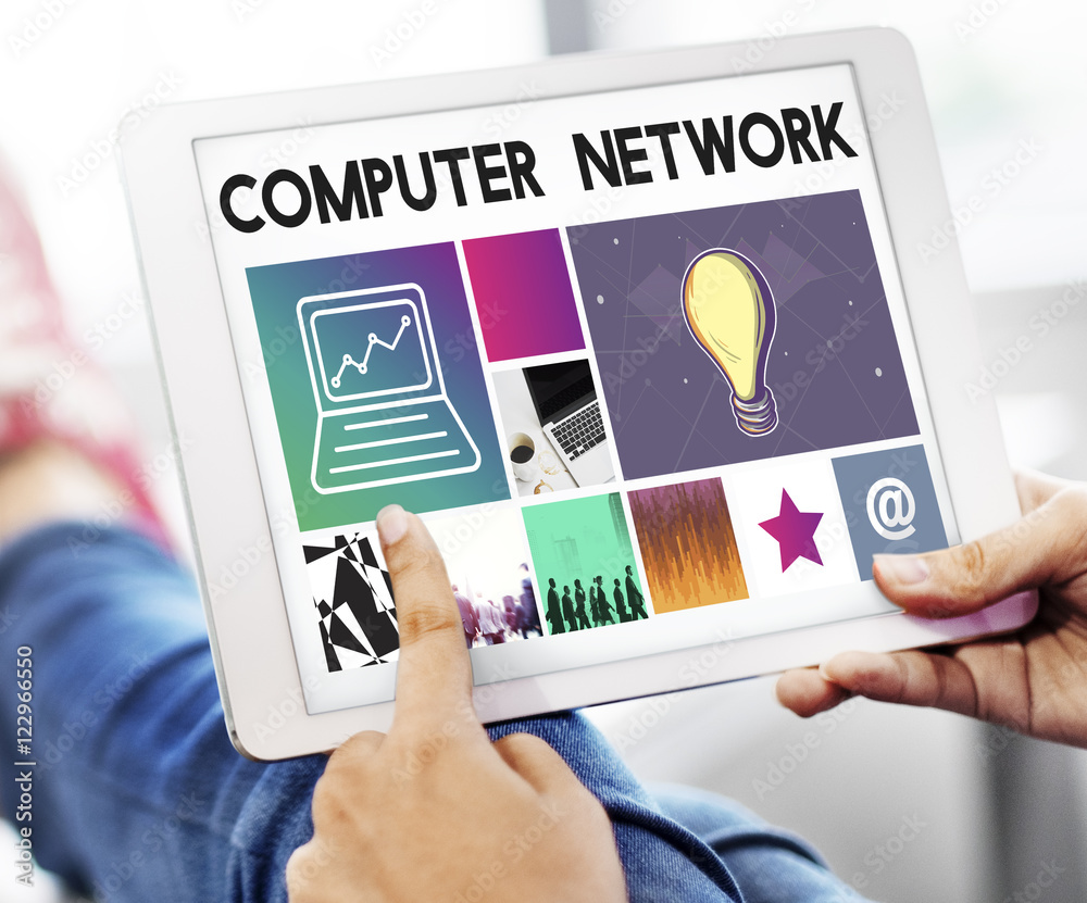 Poster website design ui software media www concept