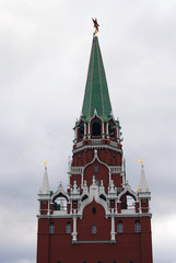 Moscow Kremlin. Color photo.