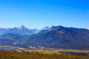 Ausblick, Alpenpanorama