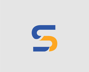 Letter S logo icon design template elements
