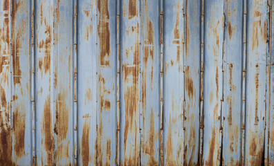 Obraz premium Old rusty metal gate background