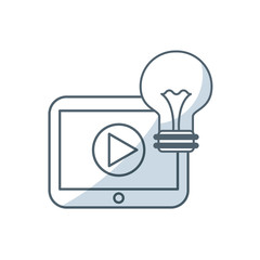 media player device electronic vector illustration design