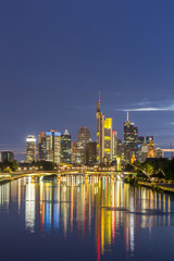 Fototapeta na wymiar Germany Frankfurt skyline