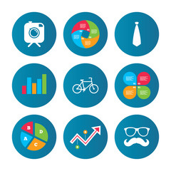 Hipster photo camera icon. Glasses symbol.