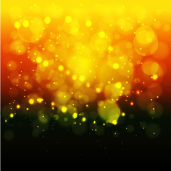 Bright lights background.Christmas. Blurred bokeh background. The concept of light