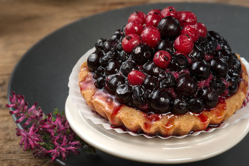 Homemade Blueberry Tart