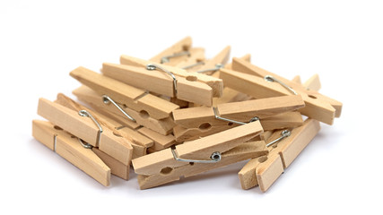 Wäscheklammern, Clothespins, Holzklammern