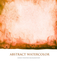 Abstract acrylic and watercolor painted background. Texture pape