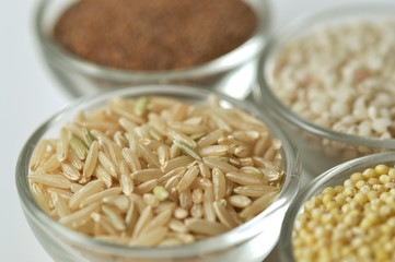 Brown Rice close-up