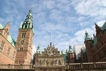 Fototapeta na wymiar Schloss Frederiksborg
