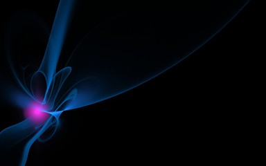 blue lines with pink glitter