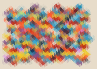 low poly abstract mosaic. vector background