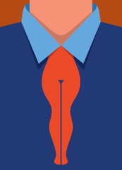 businessman thinking erotica, vector